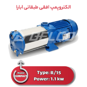 مشخصات فنی الکتروپمپ COMPACT B/15